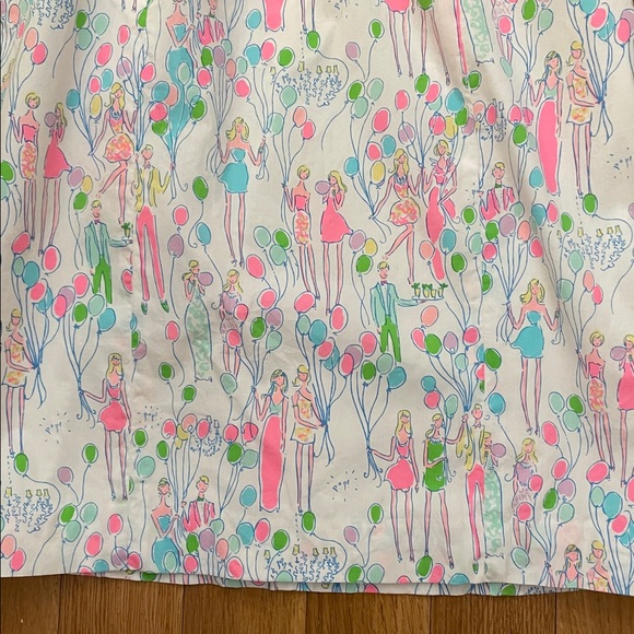 RARE Lilly Pulitzer Lowe Peplum Dress POP! Party 4 EUC - Picture 6 of 12